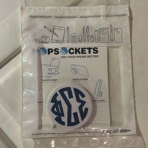 Phi Sigma Sigma sorority Greek life pop sockets for your phone  brand new